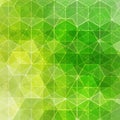 Colored triangle background. Vector template for a presentation. green triangels. eps 10 Royalty Free Stock Photo