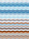 Colored Wavy Background. Dynamic Effect. Design Template. Modern Pattern. 3d rendering Royalty Free Stock Photo