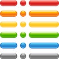 Colored Web Button Set