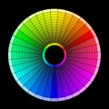 Colored wheel