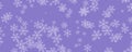 Colored winter background with snowflakes