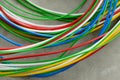 Colored wires network