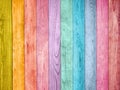 Colored wood background Royalty Free Stock Photo