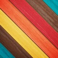 Colored wood
