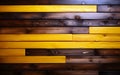 colored wood panels. abstract background geometric texture Royalty Free Stock Photo