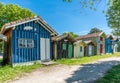 The port of Biganos on the Arcachon Bay