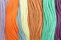 Colored wools Royalty Free Stock Photo