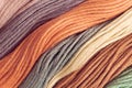 Colored wools Royalty Free Stock Photo