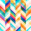 Colored zigzag seamless pattern Royalty Free Stock Photo