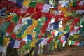 Coloreful Buddhist Prayer flags