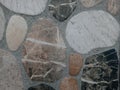 Stone background from a house wall Royalty Free Stock Photo