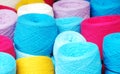 Colorfl wool knitting Royalty Free Stock Photo