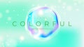 COLORFUL Vector background is suitable for various scenes Royalty Free Stock Photo