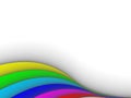 Colorful 3ds lines, vector background Royalty Free Stock Photo
