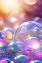 Colorful abstract background with a bubble blur effect. Royalty Free Stock Photo