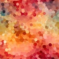 Colorful abstract background with circles in different colors (tiled) Royalty Free Stock Photo