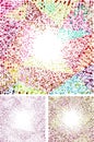 Colorful abstract background dots