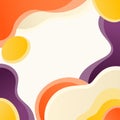 Colorful abstract background with gradient elements. Vector illustration