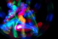 Colorful abstract background image. Drawing with light, motion blur