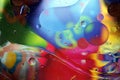 Colorful abstract background from many bubbles Royalty Free Stock Photo