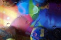 Colorful abstract background from many bubbles Royalty Free Stock Photo