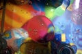 Colorful abstract background from many bubbles Royalty Free Stock Photo