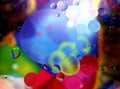 Colorful abstract background from many bubbles Royalty Free Stock Photo