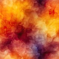 Colorful abstract background with orange and red tones (tiled Royalty Free Stock Photo