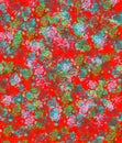 Colorful abstract background in stile of vintage Russian Scarf