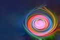 Colorful abstract background with swirl waves