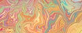 Colorful abstract background with swirled marbled pattern and texture