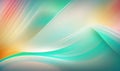 a colorful abstract background with wavy lines and colors of blue, green, yellow, and orange Royalty Free Stock Photo