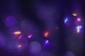 colorful abstract blur bokeh light. shiny spots. Royalty Free Stock Photo