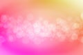 Colorful abstract bokeh background.