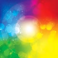 Colorful Abstract Bokeh Vector Background Royalty Free Stock Photo