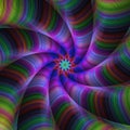 Colorful abstract fractal background design Royalty Free Stock Photo