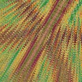 Colorful abstract continuous pattern made from various spatters and drops in rainbow colors