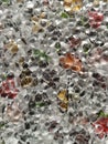 Colorful Abstract crystals background Royalty Free Stock Photo