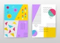 Colorful abstract dotted lined design for annual report, brochure, flyer, poster.Colorful geometric background vector illustration Royalty Free Stock Photo