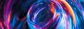 colorful abstract expressions captured in a dynamic and artistic style, AI generated