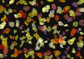 Colorful flowery abstract background for use for wallpaper