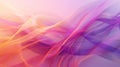 Colorful Abstract Flowing Waves Background. This image was created using artificial intelligence. Royalty Free Stock Photo