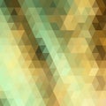 Colorful abstract geometric background with triangular polygons low-poly vector illustration. Royalty Free Stock Photo