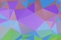 Colorful abstract geometric background with triangular polygons. Colorful mosaic of triangle Royalty Free Stock Photo