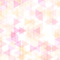 Colorful abstract geometric business background, hot pink and yellow gold orange colors Royalty Free Stock Photo