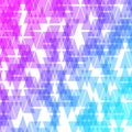 Colorful abstract geometric business background. Violet, pink and blue geometric shapes random mosaic Royalty Free Stock Photo