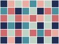 Colorful abstract geometric pattern with squares Royalty Free Stock Photo