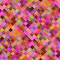 Colorful abstract gradient diagonal square pattern background design Royalty Free Stock Photo