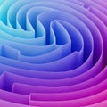 Colorful abstract gradient maze pattern background with bright modern design Royalty Free Stock Photo