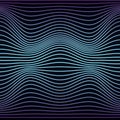 Colorful abstract line wave seamless pattern. Texture with wavy, billowy lines for your designs.